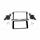 MASCHERINA MONTAGGIO AUTORADIO MITSUBISHI ASX NERO LUCIDO 2DIN