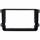 KIT MONTAGGIO AUTORADIO 2DIN VOLKSWAGEN/SEAT/SKODA - NERO