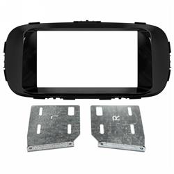 KIT MONTAGGIO AUTORADIO KIA SOUL'14>NERO LUCIDO 2DIN