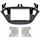 KIT MONTAGGIO AUTORADIO OPEL ADAM 2012>/CORSA E NERO LUCIDO 2DIN