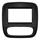 KIT MONTAGGIO AUTORADIO OPEL VIVARO'14-TRAFFIC'14 NERO 2DIN