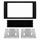 KIT MONTAGGIO AUTORADIO SEAT LEON'14> ISO/2DIN