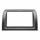 MASCHERINA MONT RADIO LANCIA YPSILON GRIGIO SCURO '03-'07 2DIN