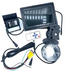 KIT RETROCAMERA CON TELECAMERA+MONITOR 12V 24V