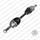 SEMIASSE ANTERIORE SX 500 ABARTH