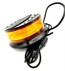 FARO A LED ROTANTE AMBER CALAMITA R10/R65 12/24V