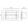 SEGNAPASSO LED 230V 2W flat BIANCO CALDO