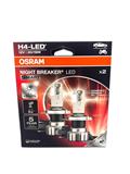 KIT LED OSRAM H4 LED HL EASY LUCE BIANCA 6000K