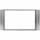 MASCHERINA AUTORADIO 2DIN FORD FOCUS/FIESTA/TRANSIT 2006>