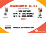 PROMO LAMPADE ALOGENE OSRAM H7CLC + H4CLC (150 H7 + 50 H4)