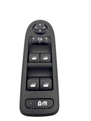 PULSANTIERA ALZACRISTALLI ANT SX NERO PEUGEOT 307 07-,CITROEN C5