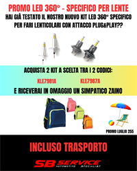 PROMO LED 360° - SPECIFICO PER LENTE - PROMO LUGLIO 2025