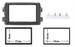 MASCHERINA AUTORADIO FIAT DUCATO CON KIT DI FISSAGGIO