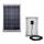 PROIETTORE LED A CARICA SOLARE CON SENSORE CREPUSCOLARE 12W