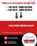 PROMO 3 KIT LED PLUG&PLAY AUTUNNO 2025