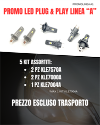 PROMO LED PLUG&PLAY LINEA A (5 KIT LED ASSORTITI)