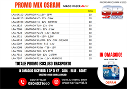 PROMO MIX OSRAM (MADE IN GERMANY)