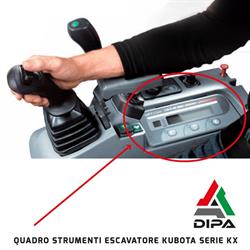 QUADRO STRUMENTI ESCAVATORE KUBOTA SERIE KX REVISIONATO