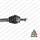 SEMIASSE ANTERIORE SINISTRO C3 C4 CACTUS DS3 208 NUOVO COMPAT.