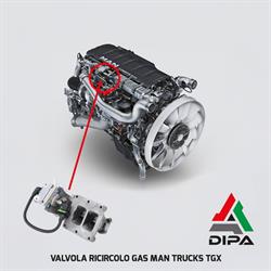 VALVOLA EGR RICIRCOLO GAS MAN TRUCKS TGX SONCEBOZ