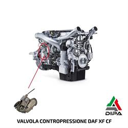 VALVOLA CONTROPRESSIONE BPV DAF XF CF REVISIONATA