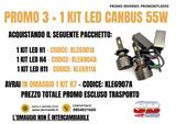PROMO 3+1 KIT LED CANBUS 55W