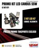 PROMO KIT LED CANBUS 55W (2 KIT H7)