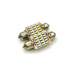 LAMPADA LED A 15 LED,MODELLO SILURO can bus 36mm 12V