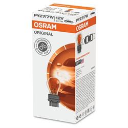 LAMPADA ALOGENA OSRAM PY27/7W -3157 AMBER ARANCIONE 12V