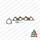 KIT GUARNIZIONI TURBINA HYUNDAI KIA 1.6 T-GDI NUOVO ORIGINALE