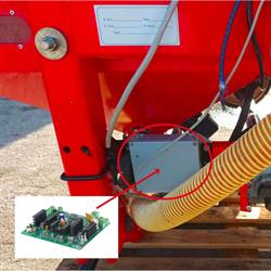 SCHEDA ELETTRONICA PWR2M.02 LCOMP TRAMOGGIA FRONTALE REVISIONATA