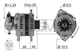 ALTERNATORE ADATTABILE MOTORI 1.7 - HONDA/OPEL/VAUXHALL