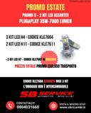 PROMO KIT LED PLUG&PLAY 35W-7000 LUMEN (5+2 KIT LED ASS.+h4)