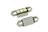 LAMPADA LED SILURO T11 C5W 36mm 3smd 5050 can bus 24V VERDE