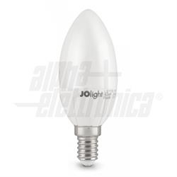 Lampadina a Led E14 - 6W - 230Vac - Bianco naturale