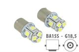 LAMPADA LED BA15S G18,5 R5W 24V COLORE BLU