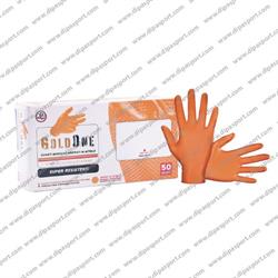 GUANTI ARANCIONI GRIPPATI NITRILE XL