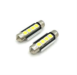 LAMPADA LED ,MODELLO SILURO A 4 LED SMS 5050 38mm 12V