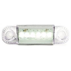 SEGNALATORE INGOMBRO BIANCO LED 12/24V