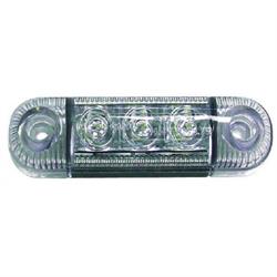 SEGNALATORE INGOMBRO BIANCO LED 12/24V