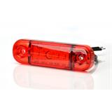 SEGNALATORE INGOMBRO ROSSO 5 LED 12/24V