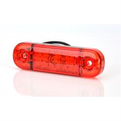 SEGNALATORE INGOMBRO ROSSO LED 12/24V