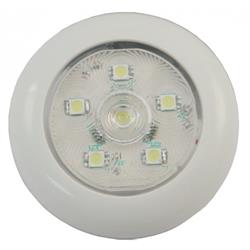 PLAFONIERA ROTONDA LED 12/24V BIANCA