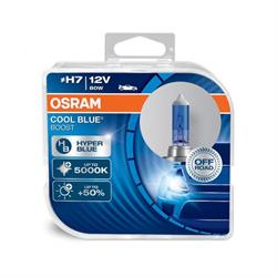 LAMPADA OSRAM H7 WHITE COOL BLUE BOOST 5500K(62210CBB-2HB)