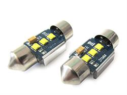 LAMPADA LED SILURO CAN BUS CON 3 LED SMD CREE 3W 31mm 12V