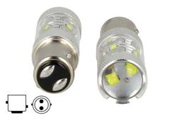 LAMPADA LED BAY15D 1157 P21/5W 50W 12 24V LUCI DIURNE PANDA